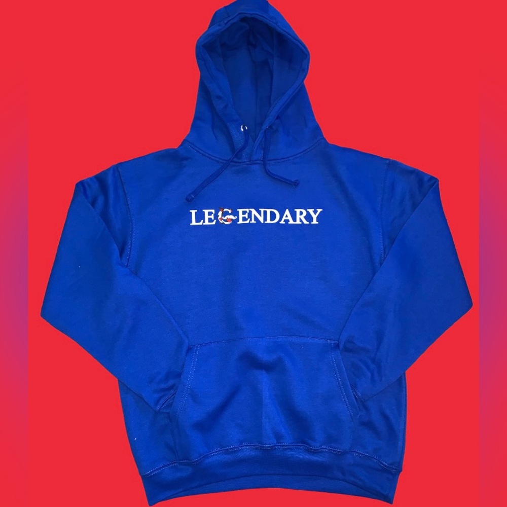 Blue Legendary Hoodie - Gentleman Apparels
